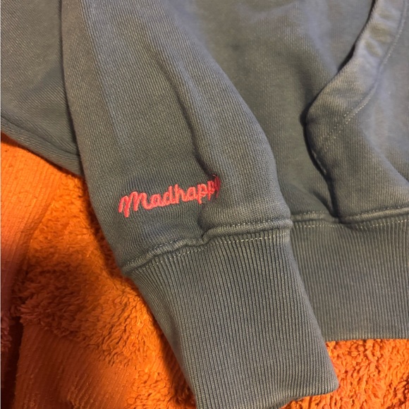 MAD HAPPY CROPPED HOODIE SMALL - Picture 7 of 8